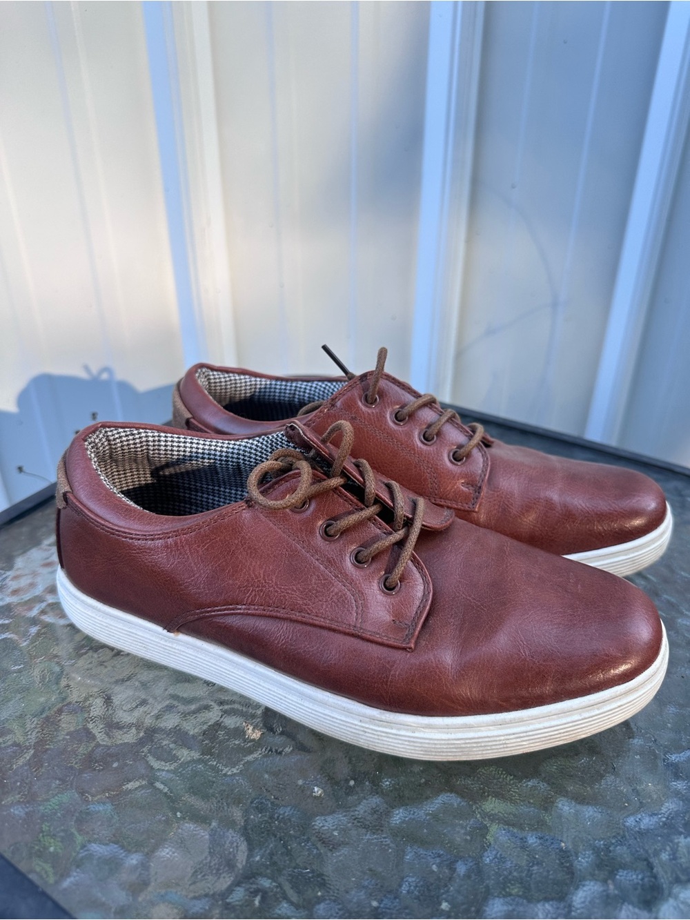Boys Ashford Hayes leather Casual Dress Lace-Up Shoes